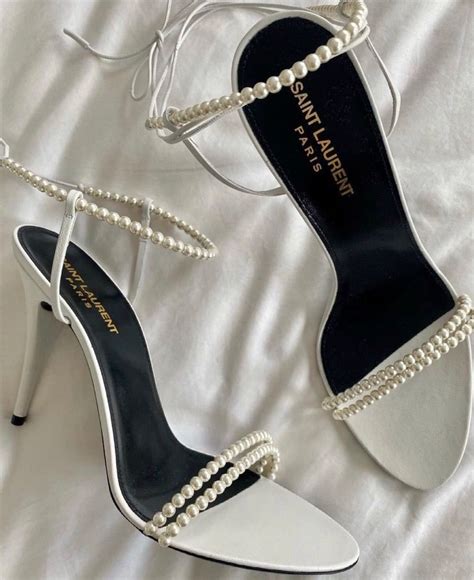 ysl baby pink heels|ysl pearl heels.